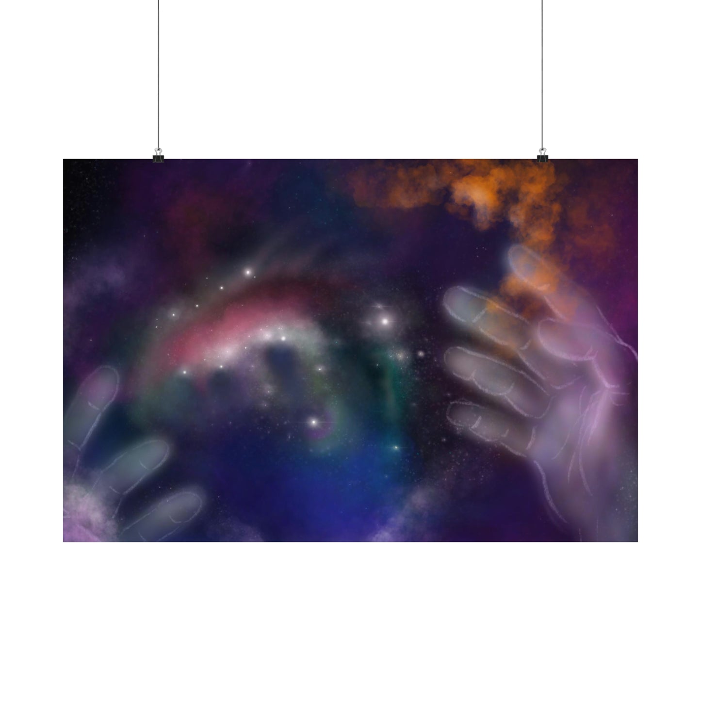 "Galaxy" by Mike Brown, Sr. Matte Horizontal Posters